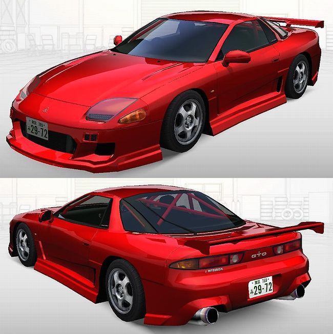 1/43 カーネル CN439301 三菱 GTO Twin Turbo (Z16A)1993